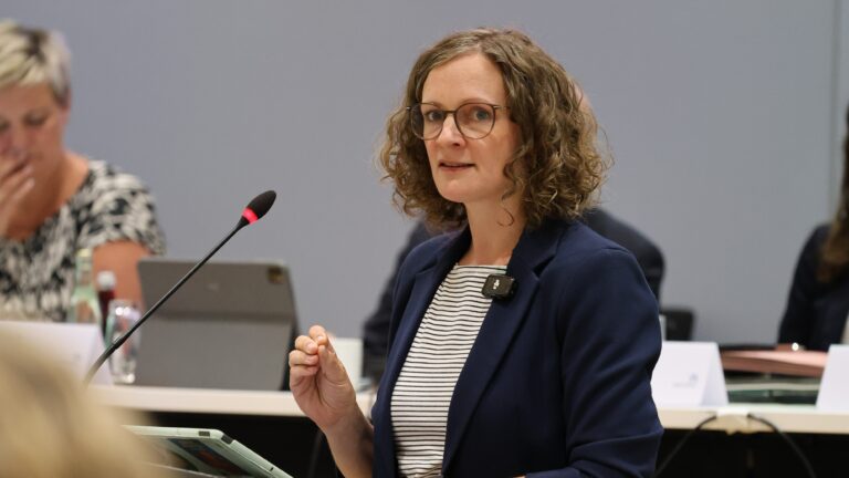 Sinja Münzberg: Rede zur Bekämpfung von Gewalt gegen Frauen und zum Schutz mitbetroffener Kinder (Antrag SPD/Grüne)